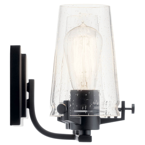 Buster 24" Three Lights Vanity Light, Black