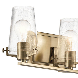 Buster 24" Three Lights Vanity Light, Champagne Bronze