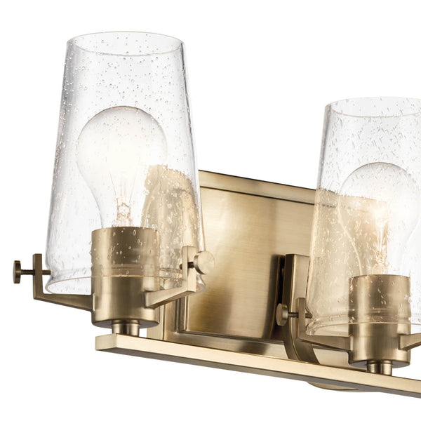 Buster 24" Three Lights Vanity Light, Champagne Bronze