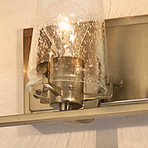 Buster 24" Three Lights Vanity Light, Champagne Bronze