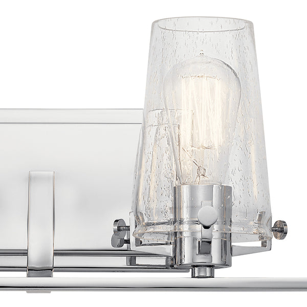 Buster 34" Four Lights Vanity Light, Chrome