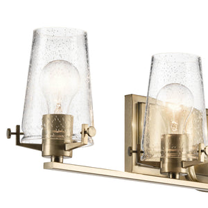 Buster 34" Four Lights Vanity Light, Champagne Bronze