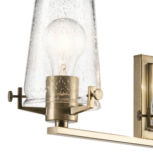 Buster 34" Four Lights Vanity Light, Champagne Bronze