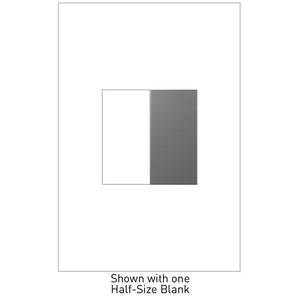 adorne® AABK1M4 Blank, Half-Size, Magnesium