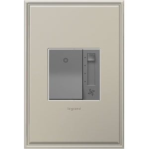 adorne® AAFN4S16AM4 Paddle Fan Speed Control Switch, Magnesium, with Microban®
