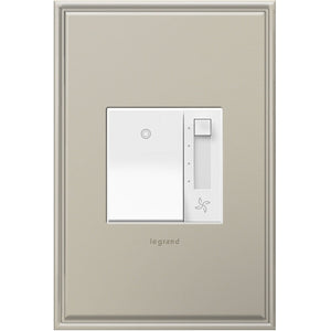 adorne® AAFN4S16AW4 Paddle Fan Speed Control Switch, White, with Microban®