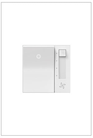 adorne® AAFN4S16AW4 Paddle Fan Speed Control Switch, White, with Microban®