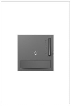 adorne® ADSM703HM2 700W Incandescent/Halogen Motion Sensor Dimmer, Magnesium, with Microban®