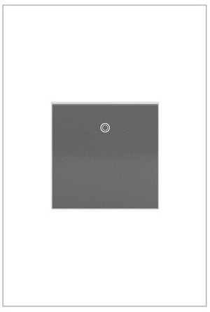 adorne® ASPD2032M4 20A Paddle Switch, Magnesium, with Microban®