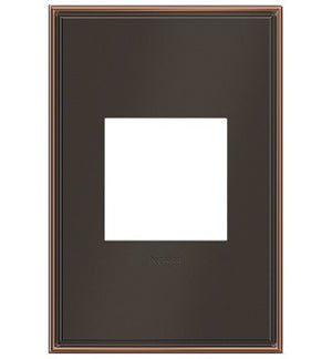 adorne® AWC1G2OB4 Oil-Rubbed Bronze One-Gang Screwless Wall Plate
