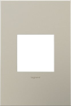 adorne® AWC1G2SN4 Satin Nickel One-Gang Screwless Wall Plate