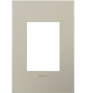 adorne® AWC1G3SN4 Satin Nickel One-Gang-Plus Screwless Wall Plate