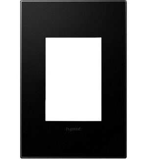 adorne® AWP1G3GR4 Graphite One-Gang-Plus Screwless Wall Plate with Microban®