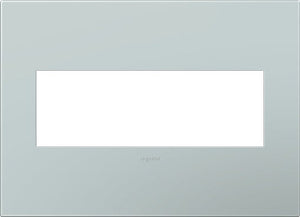 adorne® AWP3GBL4 Pale Blue Three-Gang Screwless Wall Plate