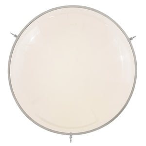 Slate 20" One Light Medium Semi-Flush Mount, Polished Nickel