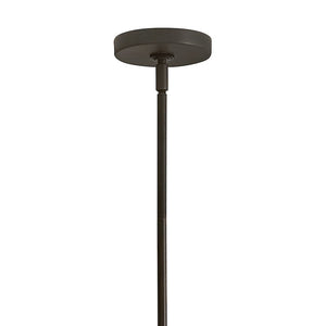 Slate 20" One Light Large Pendant, Black Oxide