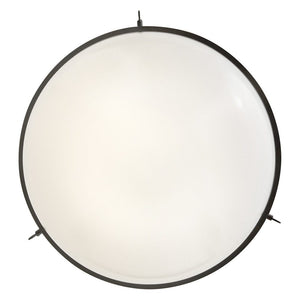 Slate 20" One Light Large Pendant, Black Oxide