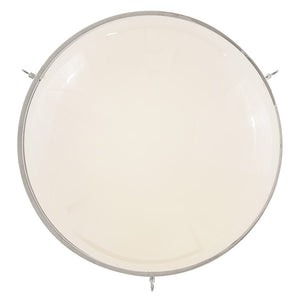 Slate 20" One Light Large Pendant, Polished Nickel