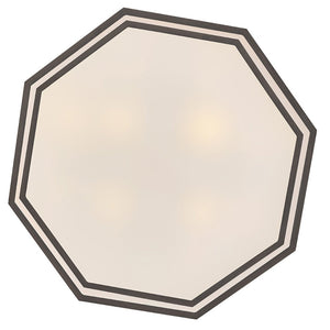 Chime 38" Twelve Lights Medium Convertible Chandelier, Black Oxide