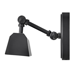 Relic 12" One Light Small Adjustable Accent Light, Black
