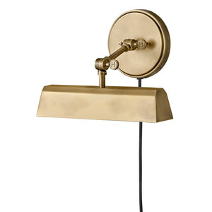 Relic 12" One Light Small Adjustable Accent Light, Heritage Brass