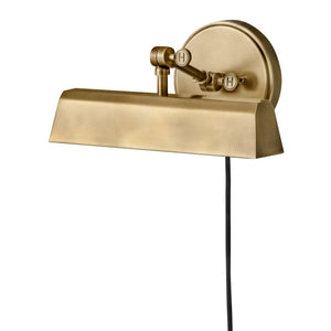 Relic 12" One Light Small Adjustable Accent Light, Heritage Brass