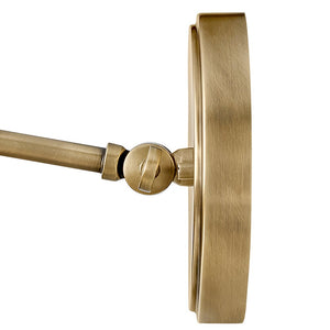 Relic 12" One Light Small Adjustable Accent Light, Heritage Brass