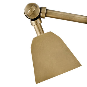 Relic 12" One Light Small Adjustable Accent Light, Heritage Brass