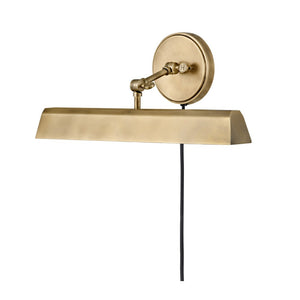 Relic 20" Two Lights Medium Adjustable Accent Light, Heritage Brass