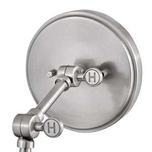 Relic 20" Two Lights Medium Adjustable Accent Light, Polished Antique Nickel