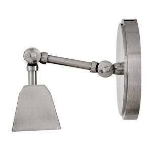 Relic 20" Two Lights Medium Adjustable Accent Light, Polished Antique Nickel