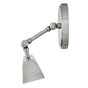 Relic 20" Two Lights Medium Adjustable Accent Light, Polished Antique Nickel