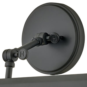 Relic 30" Two Lights Large Adjustable Accent Light, Black