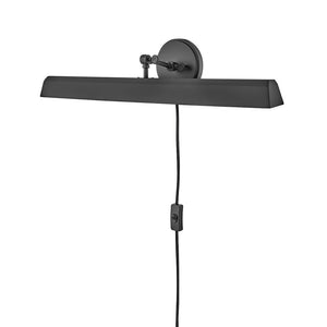 Relic 30" Two Lights Large Adjustable Accent Light, Black