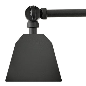 Relic 30" Two Lights Large Adjustable Accent Light, Black