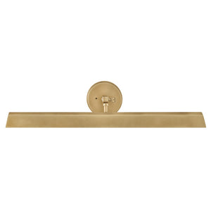 Relic 30" Two Lights Large Adjustable Accent Light, Heritage Brass