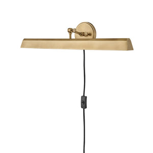 Relic 30" Two Lights Large Adjustable Accent Light, Heritage Brass
