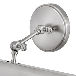 Relic 30" Two Lights Large Adjustable Accent Light, Polished Antique Nickel