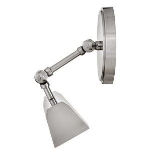 Relic 30" Two Lights Large Adjustable Accent Light, Polished Antique Nickel