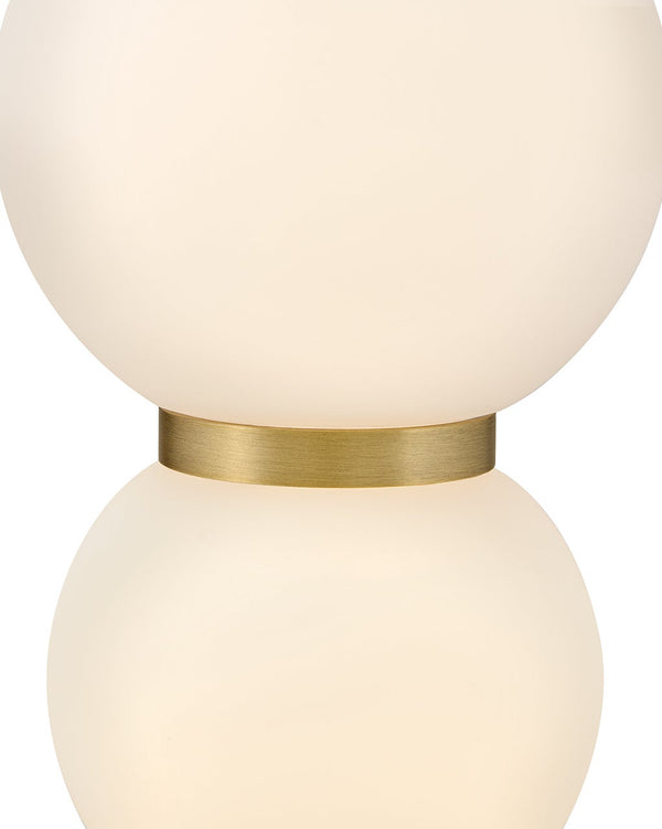 Trigo 6" Extra Small Pendant, Lacquered Brass