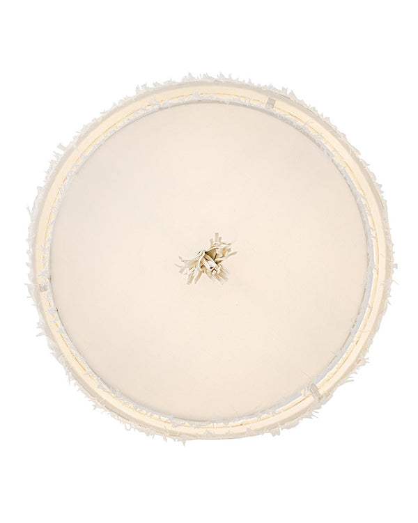 Baya 18" Four Lights Medium Semi-Flush Mount, Textured Plaster