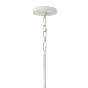 Baya 30" Nine Lights Medium Drum Chandelier, Textured Plaster