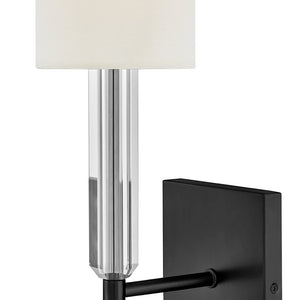 Symphony 5" One Light Large Sconce, Black
