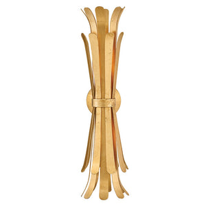 Nadir 6" Two Lights Large Sconce, Distressed Brass