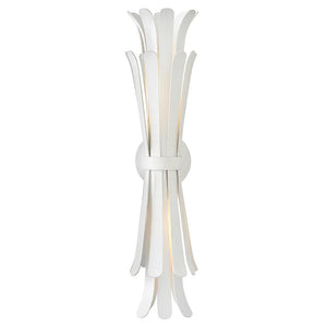Nadir 6" Two Lights Large Sconce, Textured Plaster