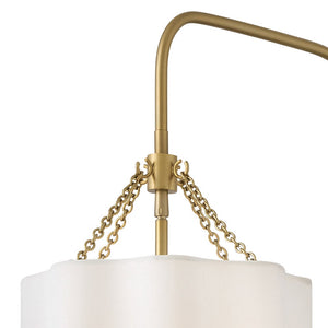 Glimmer 11" One Light Large Sconce, Lacquered Brass