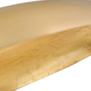 Hush 18" One Light Medium Dome Pendant, Lacquered Brass