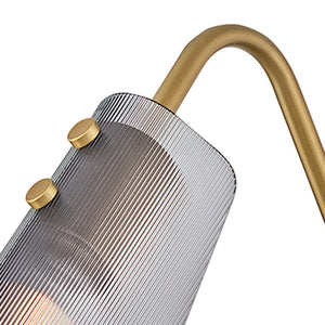 Oasis 5" One Light Medium Sconce, Lacquered Brass