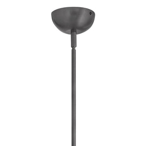 Oasis 80" Six Lights Extra Large Low Profile Chandelier, Gunmetal