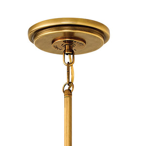 Marquis 13" Two Lights Medium Pendant, Aged Zinc